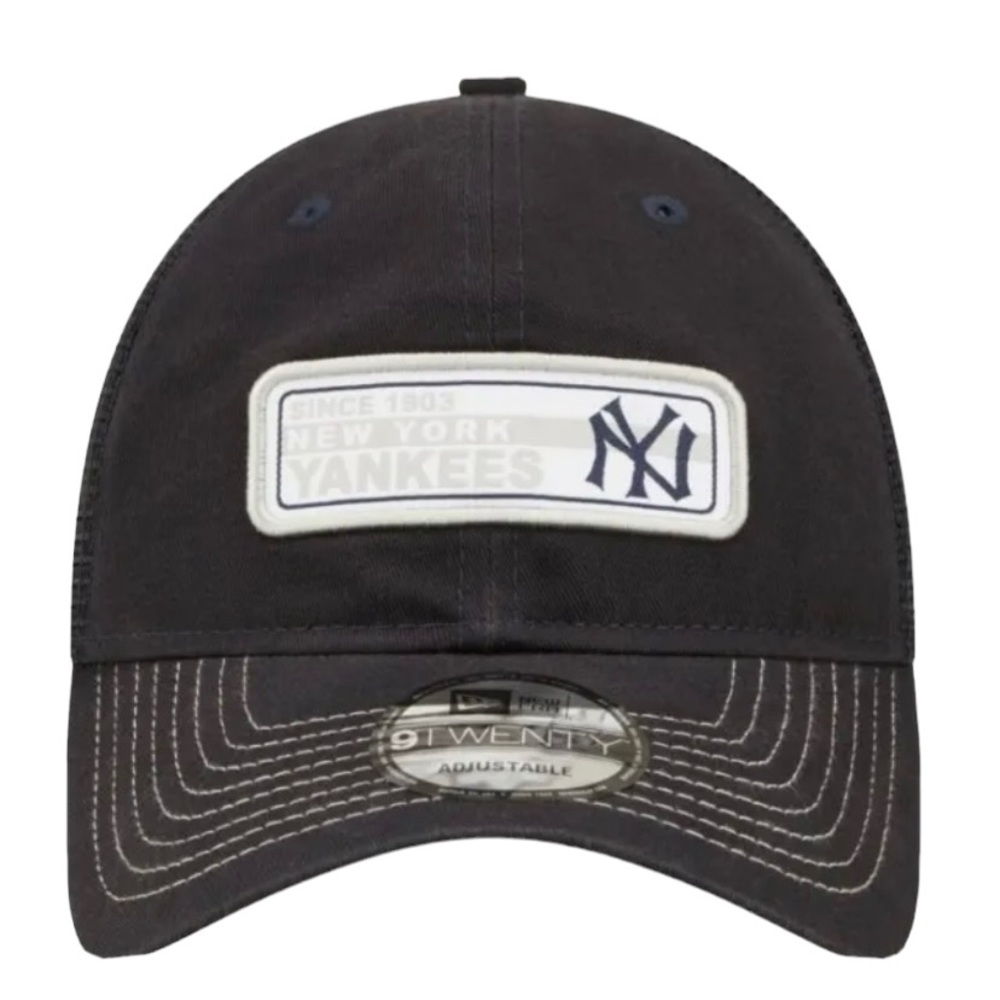New Era New York Yankees 9TWENTY Adjustable Snapback Hat Cap Navy Blue OSFM